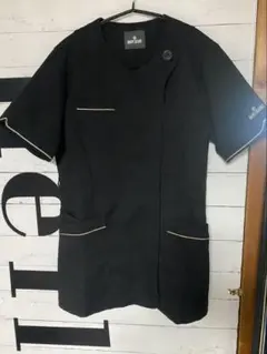 エステユニフォームMARY QUANT 半袖 チュニック ブラックLサイズ