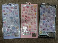 ぷくぷくシール3パックセット