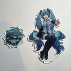 フリューくじ 初音ミク ぬーどるストッパーフィギュア D賞 アクリルスタンド