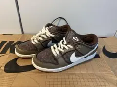 Nike Dunk SB ダンクロー PRO PRM ブラウンペイズリー