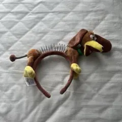 犬のキャラクター カチューシャ スプリング付き