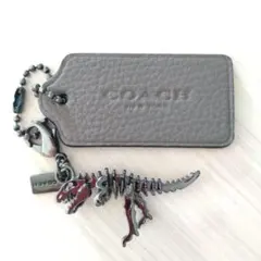 希少】COACH コーチ スケルタル シャーキー バッグチャーム