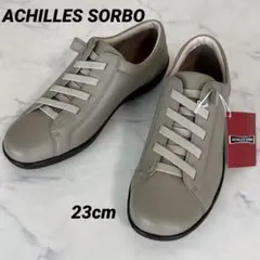 タグ付☆ACHILLES SORBO 本革レザー スニーカー スリッポンのサムネイル