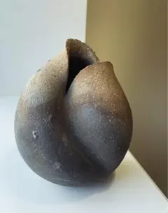 Japanese modern flower vase 備前焼 陶器 花瓶