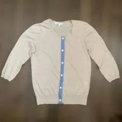green label relaxing カーディガン ベージュのサムネイル