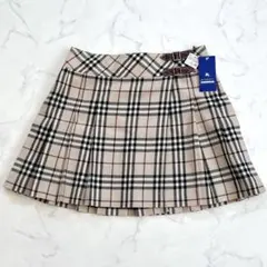 未使用✨バーバリーブルーレーベル ノバチェックミニスカート ラップ ベルト 38