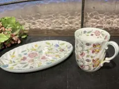 新品ミントンハドンホール オーバルプレート2枚 希少 - メルカリ
