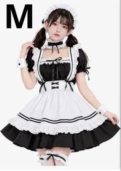 メイド服 Mサイズ コスプレ コンカフェ 衣装 ハロウィン仮装 イベント