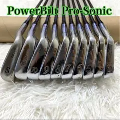 パワービルト プロソニック MB マッスルバック アイアン 8本 セット PowerBilt パワービルト Pro Sonic プロソニック MB マッスル
