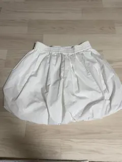 バルーンスカート　GU スカート　白
