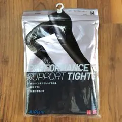 新品　UNIQLO スポーツタイツ ブラック レディース M