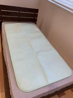 新品　日本製　センサー付除湿マット　90×185cm　ブルー　強力吸水