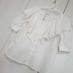 新品 OLIVE des OLIVE ラッフルケープ ブラウスのサムネイル