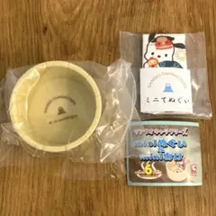 サンリオキャラクターズ miniぬぐい＆miniおけ ポチャッコ ガチャ ミニ