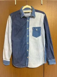 【SALE】ユナイテッドアローズ★デザインデニムシャツ★デッドストック美品