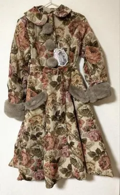 しまむら くる実 ノエルドメモワール ゴブランコート ベージュ S