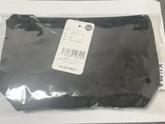 ナガノキャラクターズ キルティングポーチ フェイス ブラック