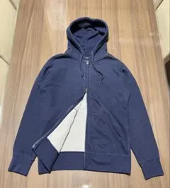 ダブルジップ パーカー