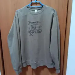 グランピング トレーナー 160cm オリーブグリーン