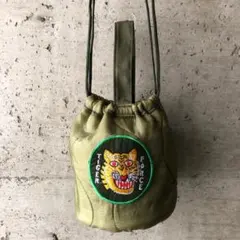 HB2010】60cmショルダー パッチワークリメイクペイシェントバッグ