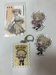 ヒロアカ　トガヒミコ　GIGOアクリルチャーム、キーホルダー、まねきねこカード