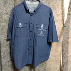 PIASPORTS MARINE 半袖シャツ デニムシャツ Ｌ？のサムネイル