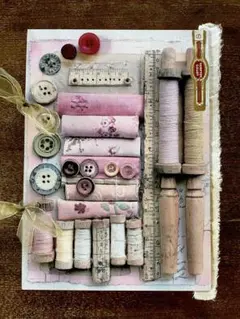 ハンドメイド☆ジャンクジャーナル雑記帳(sewing botão)