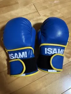 hotate　　ISAMI ボクシンググローブ 14オンス青 メルカリ
