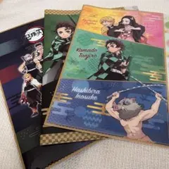 鬼滅の刃 A4クリアファイル　3点セット