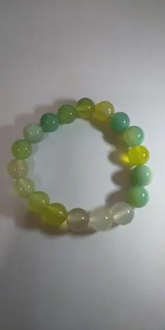 グリーンアゲート ブレスレット 10mm 天然石 パワーストーン