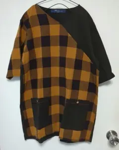 ドラッグストアーズ D.S.CLUB.半袖トップス チュニック M Vネック