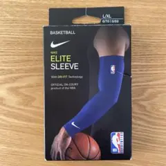 Nike Elite Sleeve L/XL 青 DRI-FIT NBA バスケ