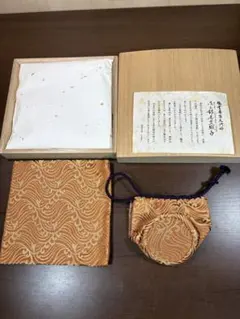 茶道具 立派な桐箱に入った仕覆揃い　龍村のサムネイル
