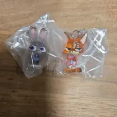 ズートピア2 めじるしアクセサリー ジュディ ニック 2個セット