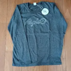Aigle ロゴ入り長袖Tシャツ グレーのサムネイル
