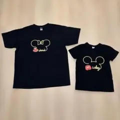 Disneyミッキー ミニー Tシャツ 親子セット