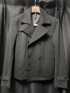 マーダーライセンス　コート　アウター　黒 ピーコート ブラック　メンズ 2025年最新】Murder License メンズ ピーコート・ウールコートの