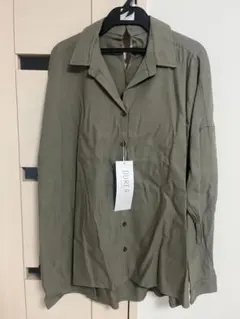 【新品】DURER オリーブ色 長袖シャツ