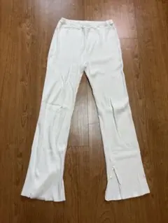 ニット ワイドパンツ