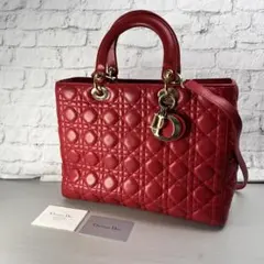 最終処分SALE】 DIOR カナージュ ショルダーバッグA-14256 - メルカリ