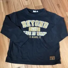 黒　長袖カットソー　ロンT １４０㎝