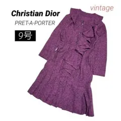 Christian Dior PRET-A-PORTER 9号 ウールワンピースのサムネイル