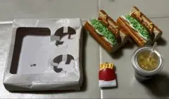 【★最終価格★】★ ホットドッグ　ポテト　ドリンク　フィギュア★