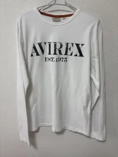 AVIREX 空挺師団デザイン 両面プリント ロンTのサムネイル