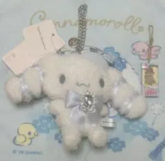 Maison de FLEUR シナモロール ビジューリボンチャーム(ブルー)