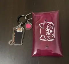 グラニフ　アクリルキーチェーンカードケース イカク　IKAKU