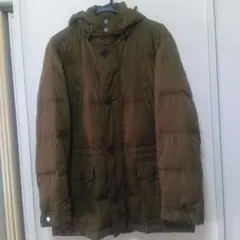 Crocodile ダウンジャケット M オリーブグリーン