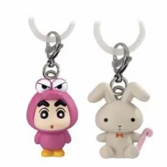 クレヨンしんちゃんめじるしアクセサリー2 パステルカラー しんちゃん ウサギ