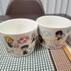 鬼滅の刃キャラクターイラスト マグカップ 2個セット