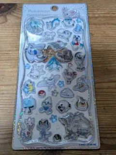 포켓몬 プチドロップステッカー シール 화이트